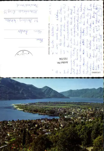 735736 Locarno Lago Maggiore Ansicht