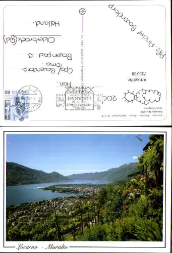735738 Locarno Lago Maggiore Muralto Wein Weinbau Weinanbau