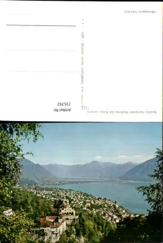 735742 Locarno Lago Maggiore Basilica Santuario Madonna del Sasso Kirche