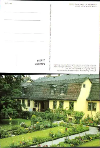 733784 Weimar Goethehaus am Frauenplan Gartenansicht