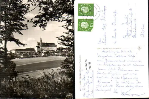 733789 Abtei Neresheim Württemberg von Südwesten