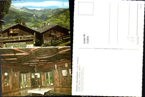 733816 Mehrbild AK Matrei in Osttirol Messner Bauernhäuser in St Nikolaus