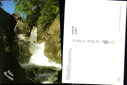 733818 Umbal-Wasserfälle Hinterbichl Wasserfall