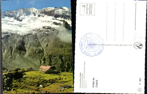 733819 Furtschagelhaus mit Hochfeiler Hochferner b. Mayrhofen Zillertal