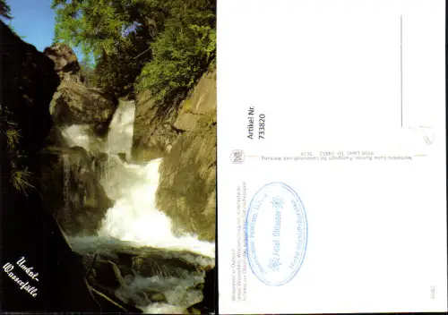 733820 Umbal-Wasserfälle Hinterbichl Wasserfall