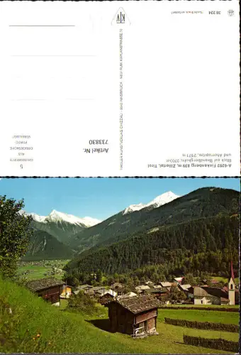 733830 Finkenberg Zillertal Blick auf Brandbergkolm Ahornspitze