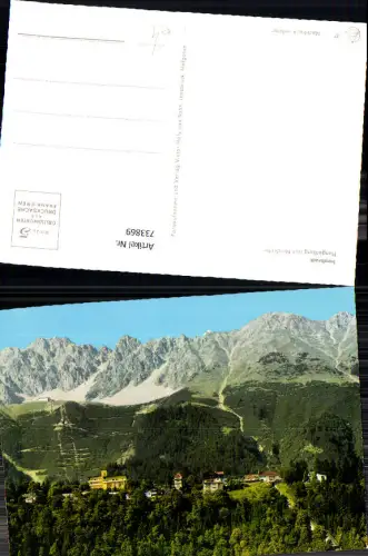 733869 Innsbruck Hungerburg mit Nordkette