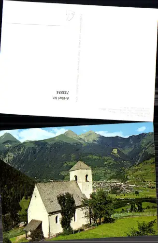 733884 St Nikolaus Blick auf Matrei in Osttirol Nussingkofel Bretterwald u. Kendlspitze