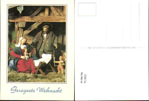 733923 Krippe Weihnachten Neujahr Pro Juventute