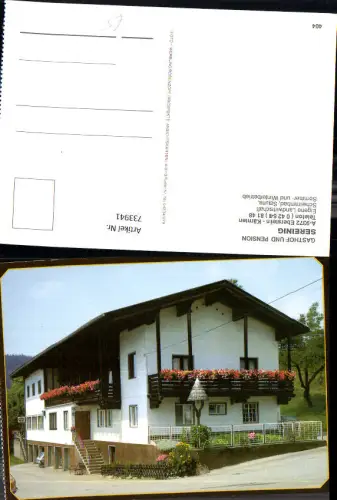 733941 Eberstein Kärnten Gasthof Pension Sereinig