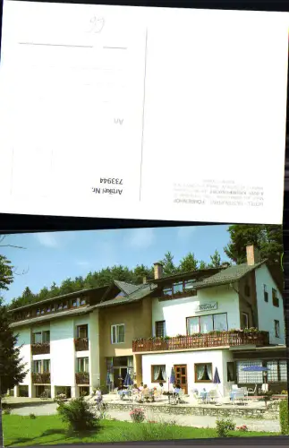 733944 Krumpendorf am Wörthersee Hotel Restaurant Föhrenhof Ansicht mit Terrasse