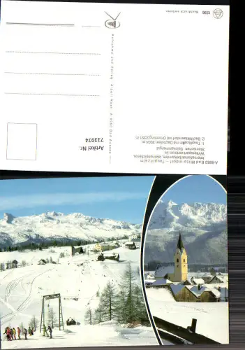 733974 Mehrbild AK Bad Mitterndorf Tauplitzalm mit Dachstein Grimming Wintersport