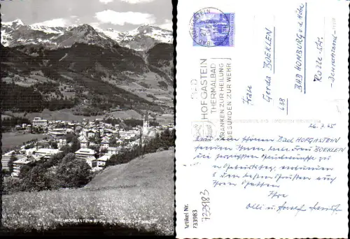 733983 Foto AK Bad Hofgastein mit Hundskopf