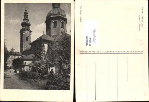 733996 Salzburg St Peter Abteikirche Kirche