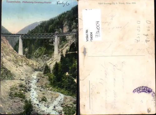 734004 Reißeck Tauernbahn Pfaffenberg-Zwenberg-Viadukt Brücke