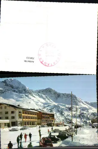 734113 Obertauern mit Gamskarlspitze Pension Perner u. Alpengasthof Perner Im Winter VW Käfer