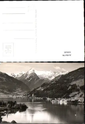 734181 Foto AK Zell am See mit Kitzsteinhorn