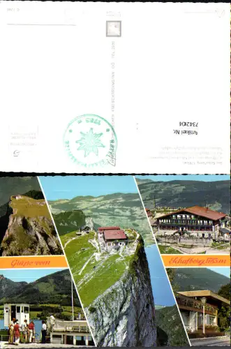 734204 Mehrbild AK St. Wolfgang im Salzkammergut Schafberg Berghotel Schifffahrt