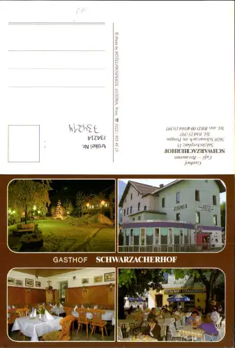 734214 Schwarzach im Pongau Gasthof Cafe Schwarzacherhof Gastgarten Gaststube