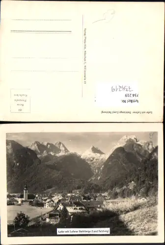 734219 Lofer mit Loferer Steinberge