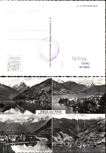734235 Mehrbild AK Zell am See Ansichten