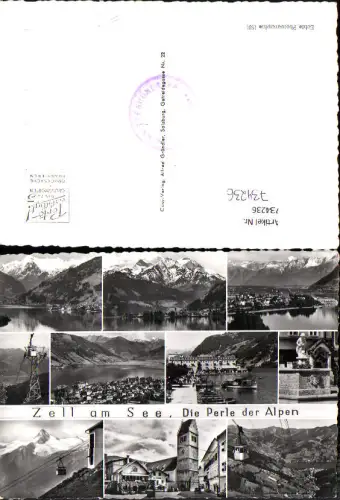 734236 Mehrbild AK Zell am See Ansichten
