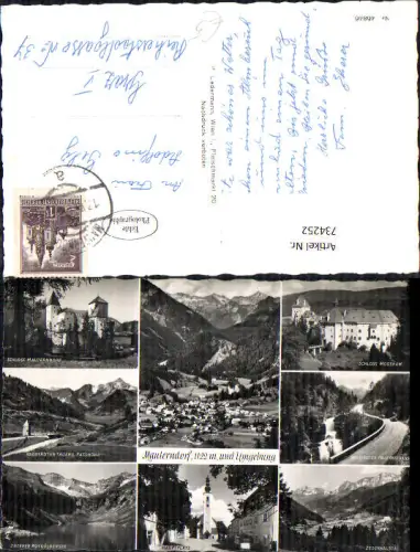 734252 Mehrbild Foto AK Mauterndorf im Lungau Umgebung Schloss Moosham Zederhaustal