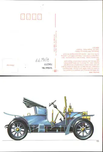 734277 Transport Auto Automobil Oldtimer Dixi R 8 1908 Fahrzeug
