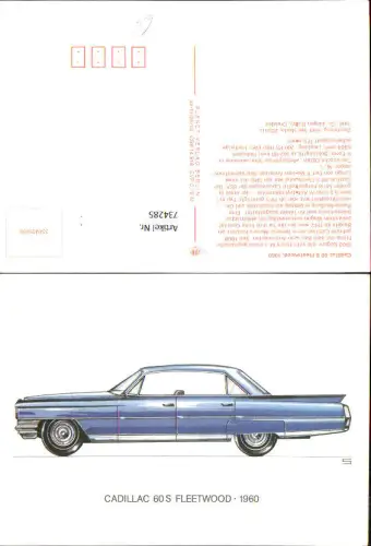 734285 Transport Auto Cadillac 60 S Fleetwood 1960 US Car Fahrzeug