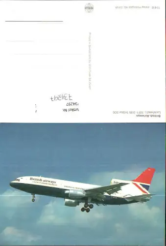 734297 Luftfahrt Flugzeug British Airways Lockhead L  TirStar 500