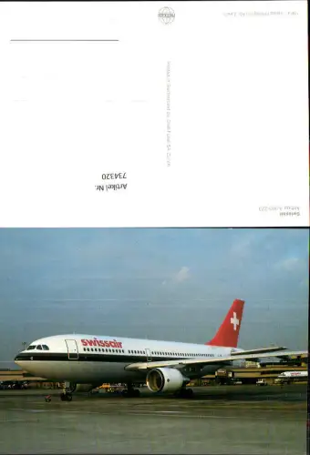 734320 Luftfahrt Flugzeug Swissair Airbus A-310-220