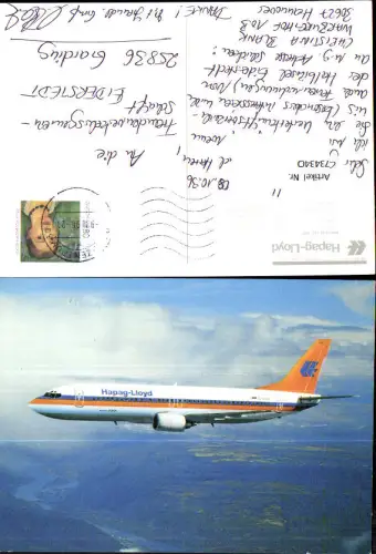 734340 Luftfahrt Flugzeug Hapag-Lloyd Airbus B 737-400