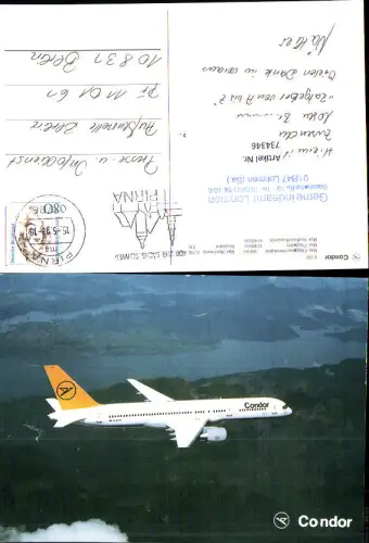 734346 Luftfahrt Flugzeug Condor B 757