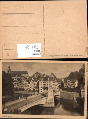 734424 Tübingen Partie mit Eberhard-Brücke