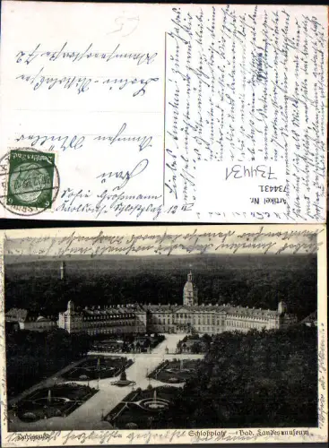 734431 Karlsruhe Schlossplatz Landesmuseum