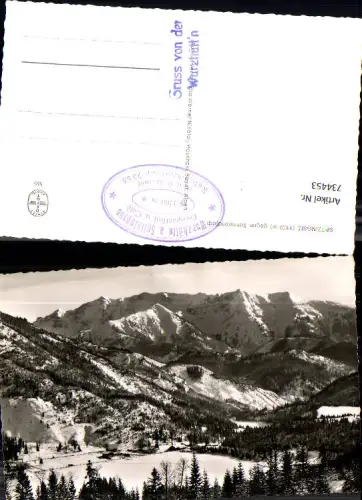 734453 Foto AK Spitzingsee geg. Sonnwendjoch Schliersee