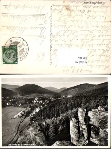 734466 Foto AK Herrenalb Bad Herrenalb Schwarzwald