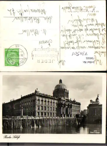 734501 Foto AK Berlin Schloss Ansicht 1937