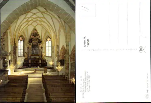 734526 Bad Aussee Katholische Pfarrkirche Hl. St. Paulus Inneres