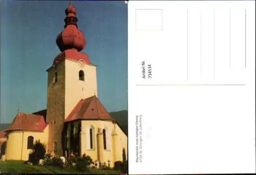 734534 St Georgen ob Judenburg Pfarrkirche zum heiligen Georg Ansicht