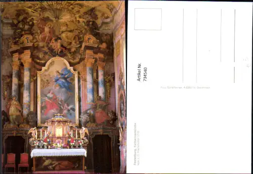 734540 Festenburg Katharinenkirche Altar Sankt Lorenzen am Wechsel