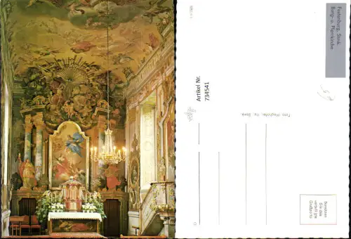 734541 Sankt Lorenzen am Wechsel Festenburg Burg- u. Pfarrkirche Inneres