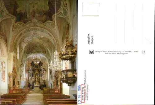 734546 Hartberg Wallfahrtskirche Maria Lebing Innenansicht