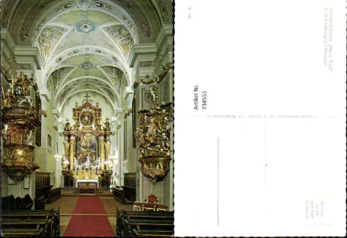 734551 Foto AK Kirchberg am Wagram Wallfahrtskirche Maria Trost Inneres