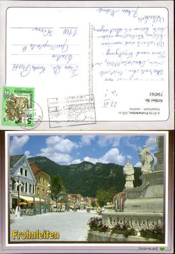 734561 Frohnleiten Marktplatz Ansicht