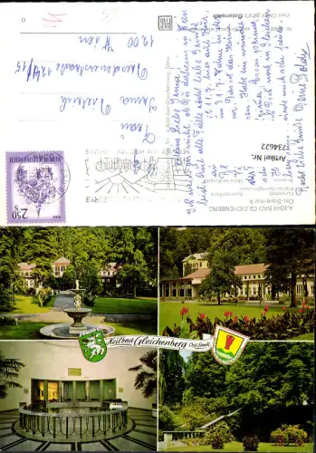 734622 Mehrbild AK Bad Gleichenberg Kuranstalt Kurmittelhaus Kurpark