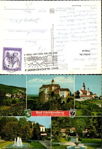 734624 Mehrbild AK Klöch Riegersburg Bad Gleichenberg Kurpark