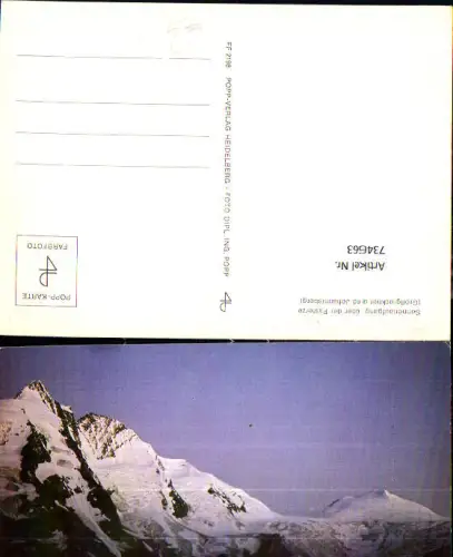 734663 Sonnenaufgang über der Pasterze Heiligenblut am Großglockner Johannisberg