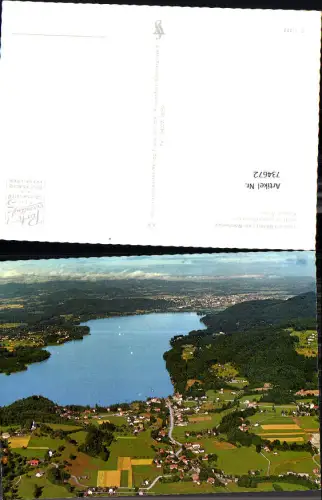 734672 Reifnitz a. Wörthersee mit Blick auf Klagenfurt