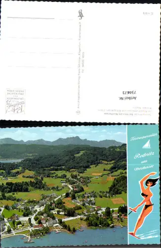 734673 Reifnitz a. Wörthersee mit Keutschachersee u. Mittagskogel